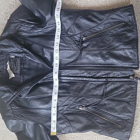 Harley Davidson Moon Shadow Tribal Leather Jacket - Picture 12 of 13